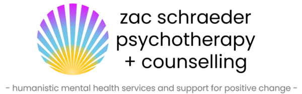 Zac Schraeder Psychotherapy + Counselling